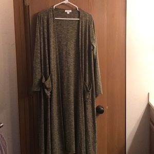 Olive green Lularoe Sarah